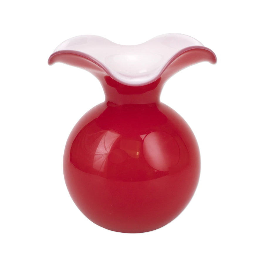Trice and Shah Wedding Registry: Vietri Hibiscus Medium Red Vase