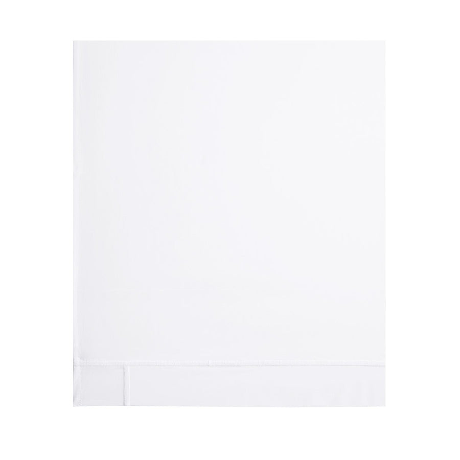Yves Delorme Athena Full/Queen Flat Sheet in Blanc