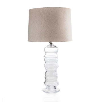 Simon Pearce Linen Barrel Shade-Natural : 13
