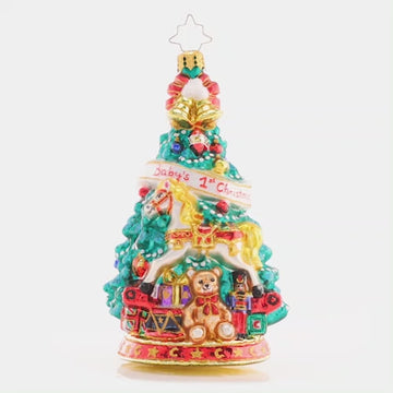 Christopher Radko Tot's First Tree
