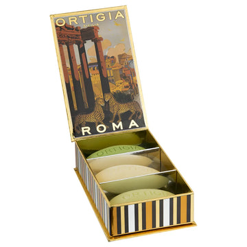 Ortigia Sicilia City Box Soaps in Roma - Set of 3