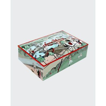 Louis Sherry 12-Piece Assorted Chocolate Truffle Tin in Sunday Drive by Tug Rice