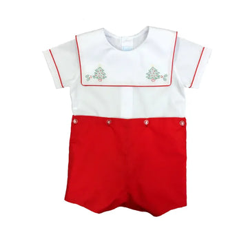 Auraluz Boy Christmas Tree Suit: 6 Month