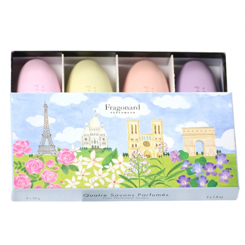 Fragonard Paris Soap Set - 4 x 50 g