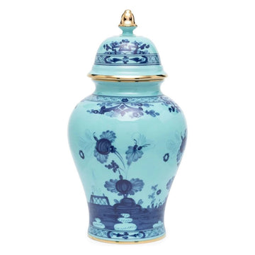 Ginori 1735 Oriente Italiano Iris Potiche Vase