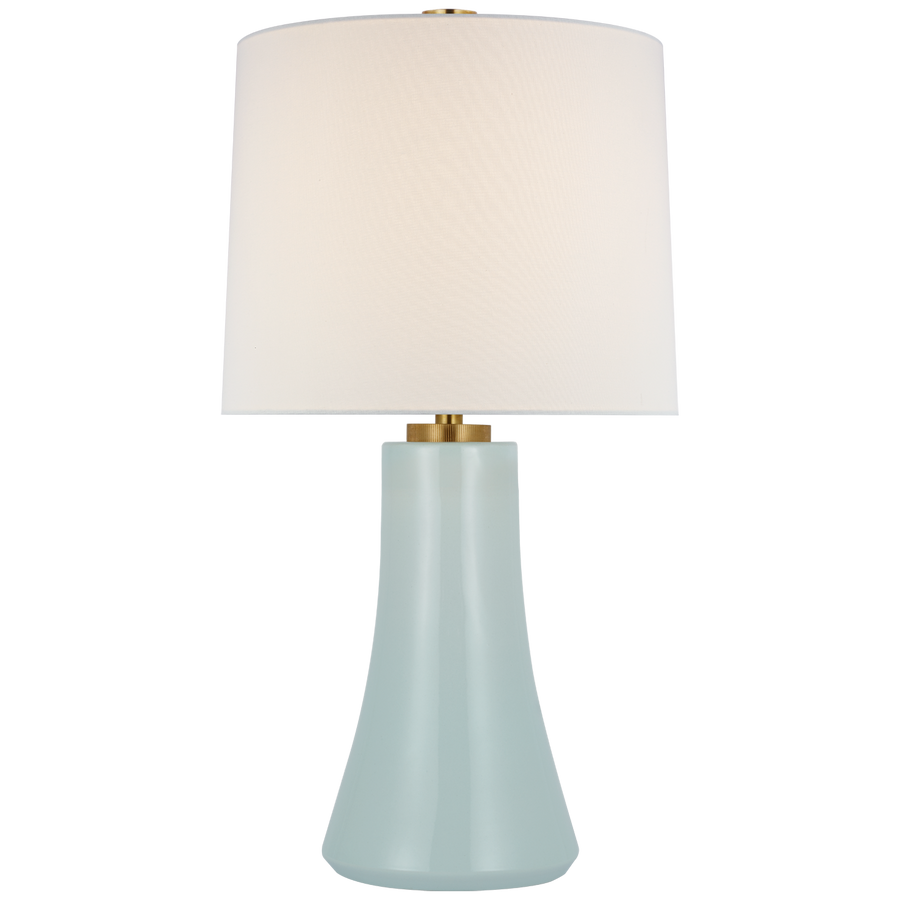Harvest Medium Table Lamp in Ice Blue