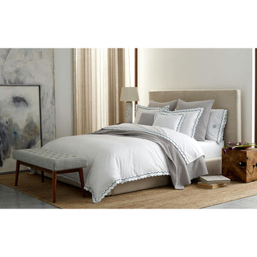 Boumenot and Barnes Wedding Registry: Matouk India Pique Queen Coverlet