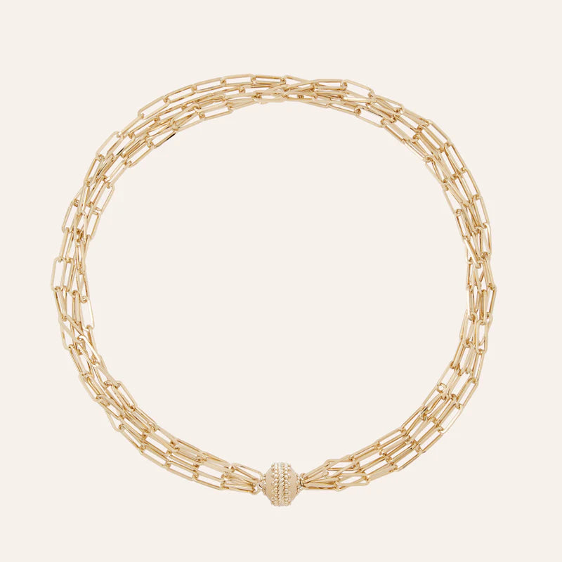 Clara Williams Kingsbury Multi Strand Necklace