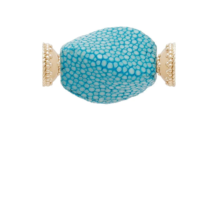 Clara Williams Mini Stingray Centerpiece-Teal