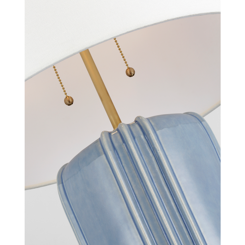 Minx Table Lamp in Polar Blue