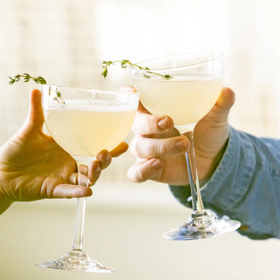 Simon Pearce Vintner Nick & Nora Glass