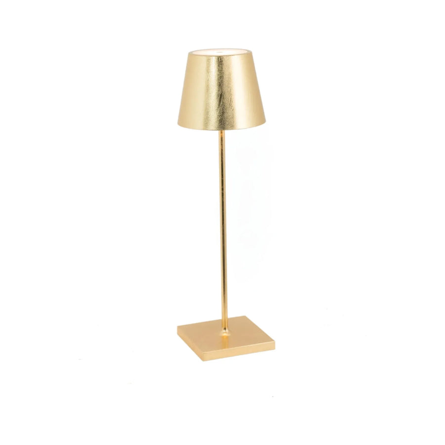 Zafferano America Poldina Pro Cordless Lamp - Gold Leaf