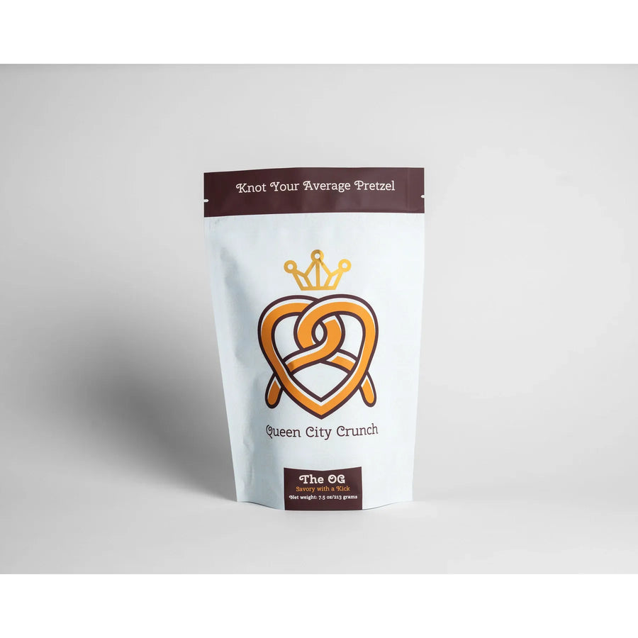 Queen City Crunch "The OG" Pretzels 7.5 oz.