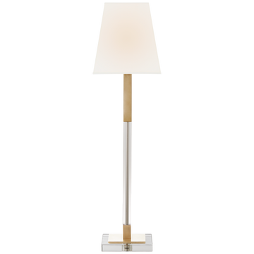 Visual Comfort Reagan Buffet Lamp in Antique Brass