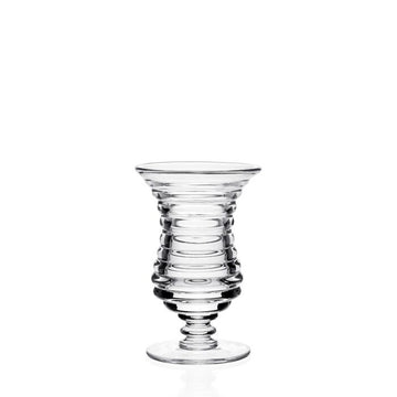 William Yeoward Crystal Ripples Footed Vase - 4 3/4" / 12 cm