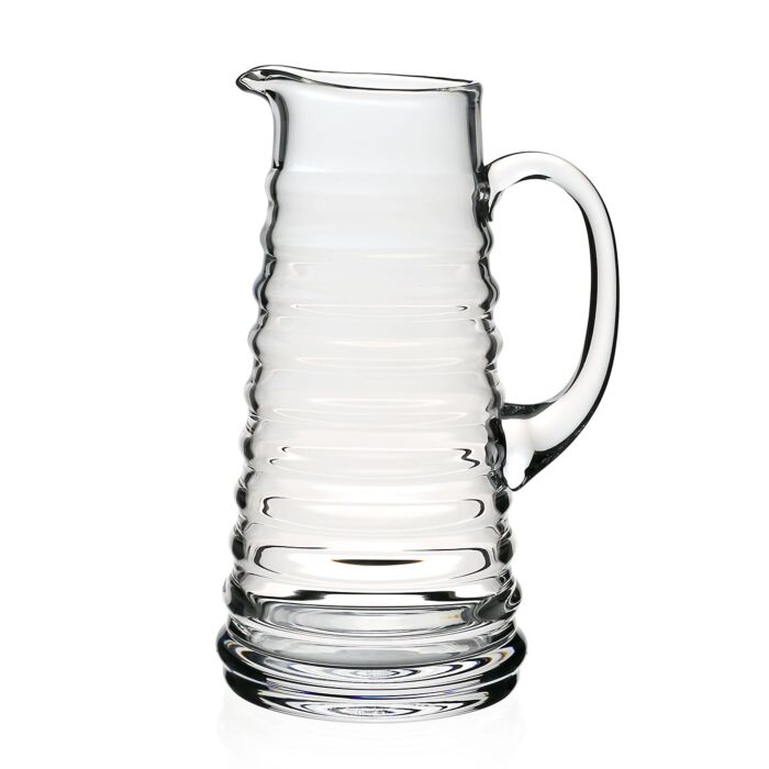 William Yeoward Crystal Ripples Pitcher -  11”
