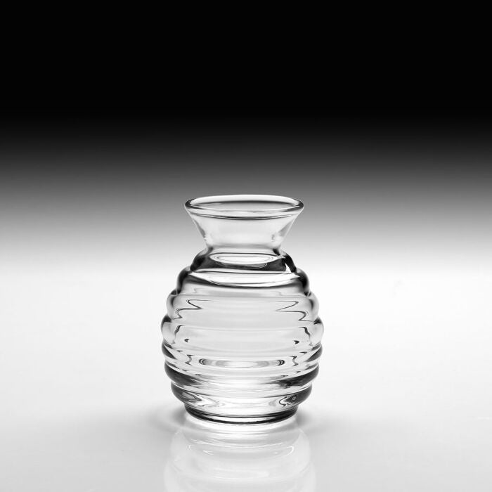 William Yeoward Crystal "Posy" Ripples Vase 4 3/4" 120mm