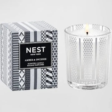 Nest Votive Candle-Amber & Incense : 2 oz