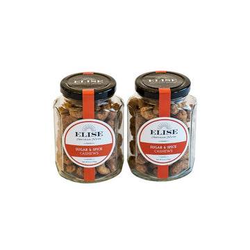 Elise Sugar and Spice Cashews 6oz Jar