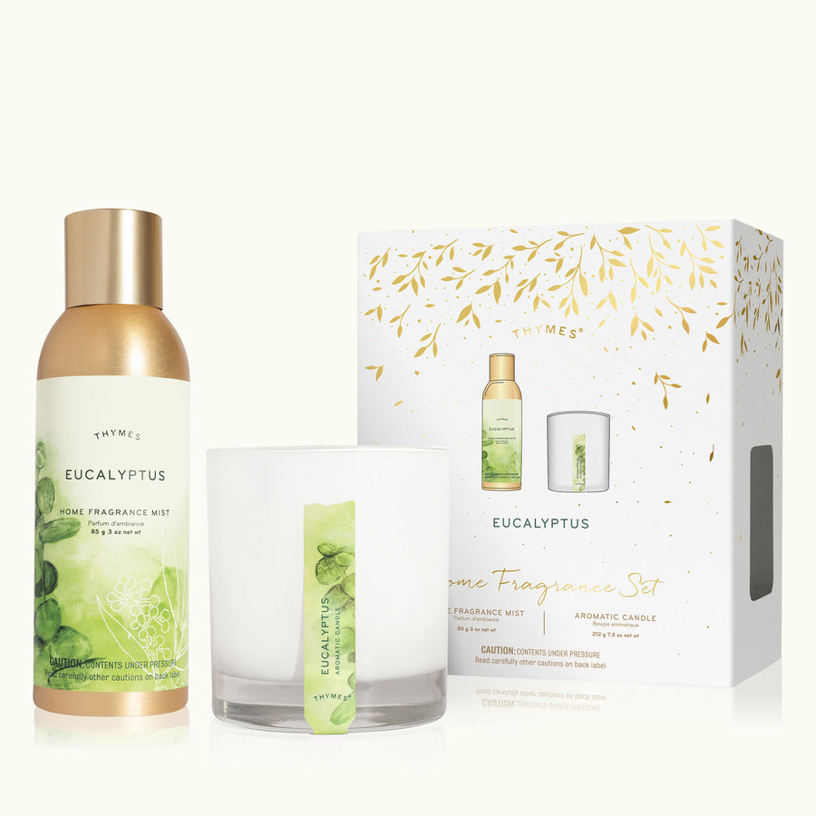 Thymes Eucalyptus Home Fragrance Gift Set