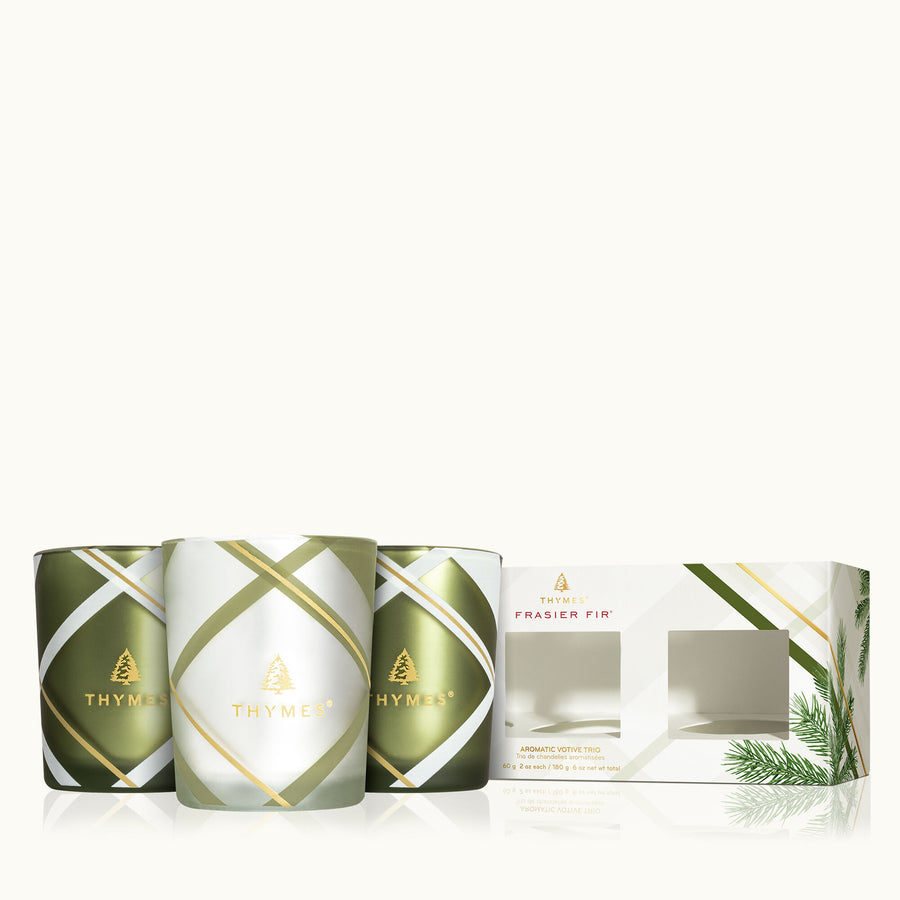 Thymes-Frasier Fir : Plaid Trio