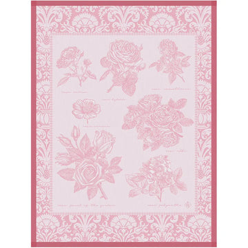 Le Jacquard Francais Jardin Des Roses Tea Towel
