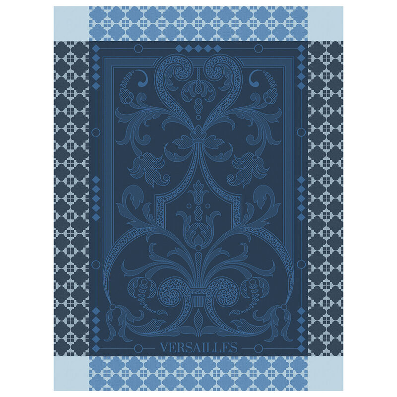 Le Jacquard Francais Versailles Light Blue Tea Towel