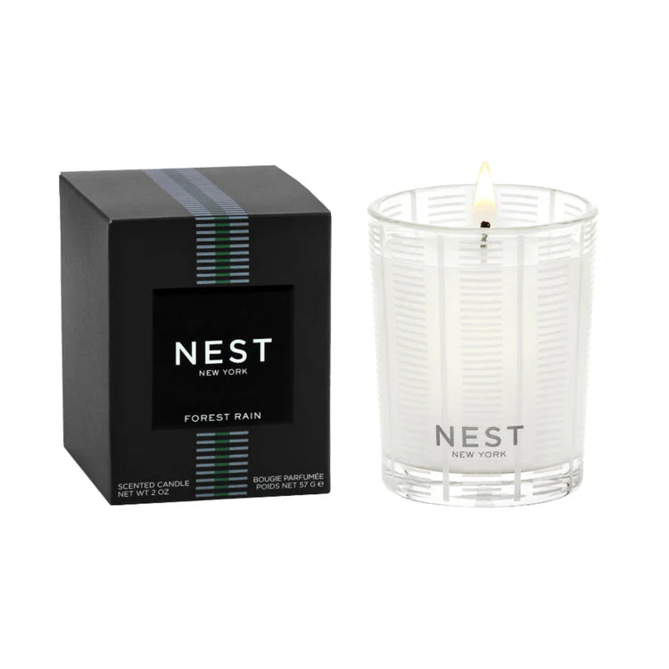 Nest Forest Rain Votive Candle