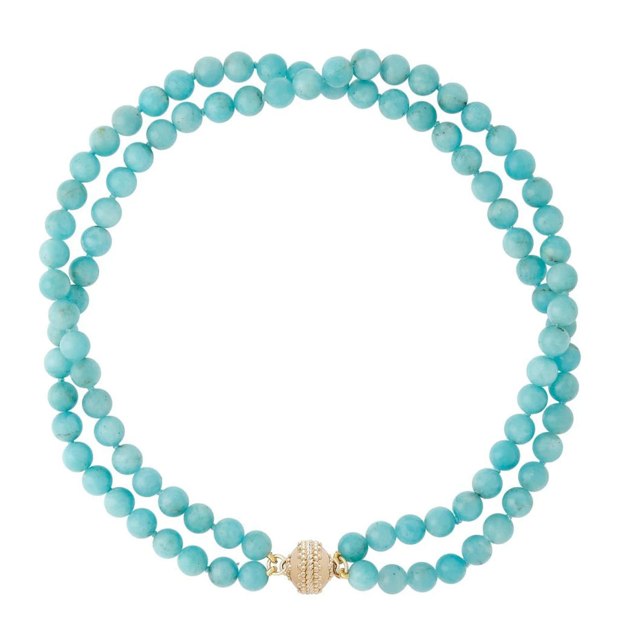 Clara Williams Victoire Amazonite Necklace-8mm