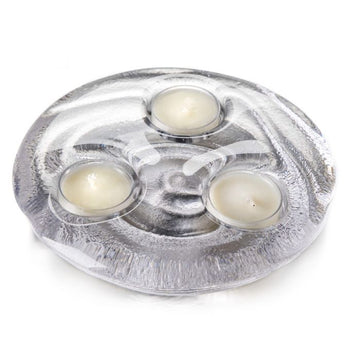 Simon Pearce Thetford Triple Tealight
