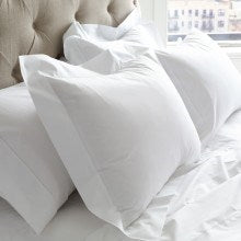 Matouk 'Sierra' Hemstich King Flat Sheet