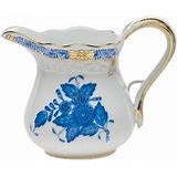 Herend 'Chinese Bouquet'- Blue Creamer