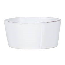 Vietri 'Lastra White' Serving Bowl
