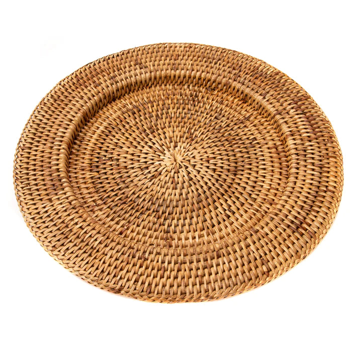 Artifacts Round Rattan Placemat