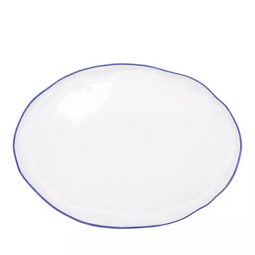 Vietri Aurora Edge Large Oval Platter