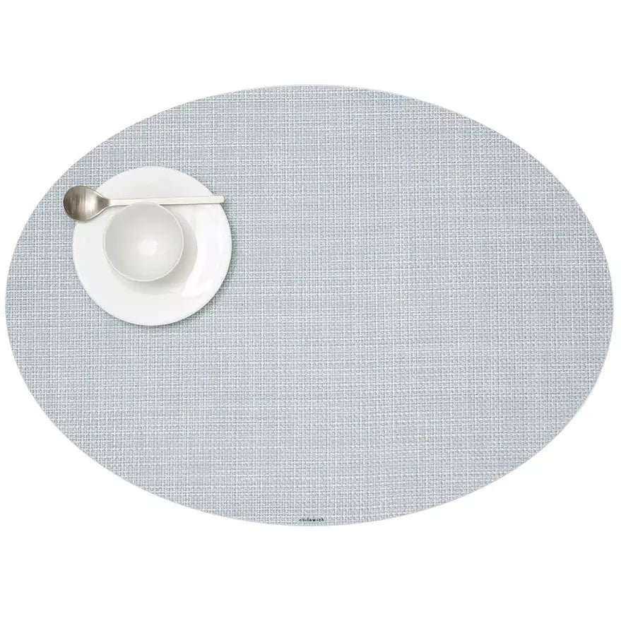 Chilewich Sky Basketweave Oval Placemat
