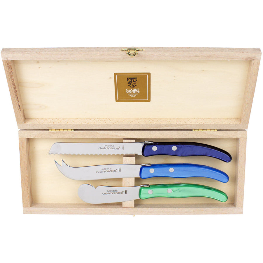 Claude Dozorme Cheese Knife Set