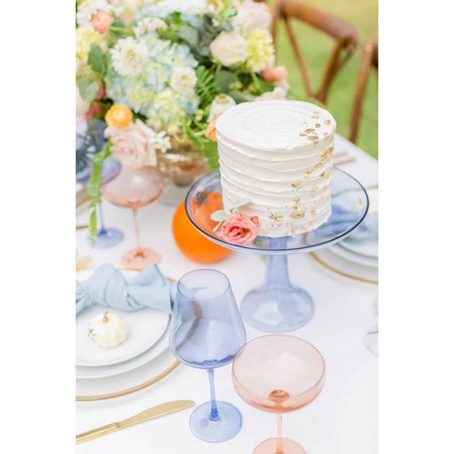 Estelle Cobalt Cake Stand