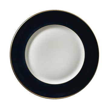 Ginori Cobalt Blue Charger with Gold Rim