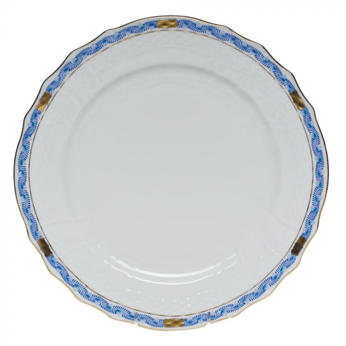 Herend 'Chinese Bouquet Garland Blue' 11-inch Dinner Plate