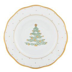 Herend Christmas Tree Salad Plate
