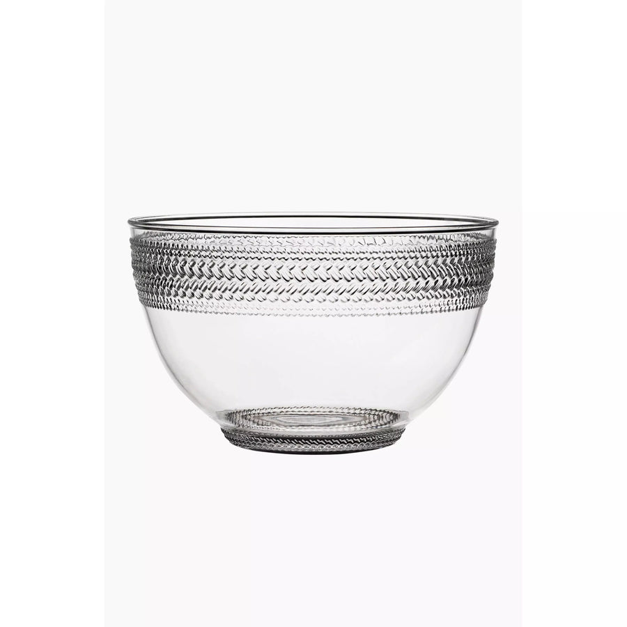 Juliska Panier Serving Bowl in Clear Acrylic