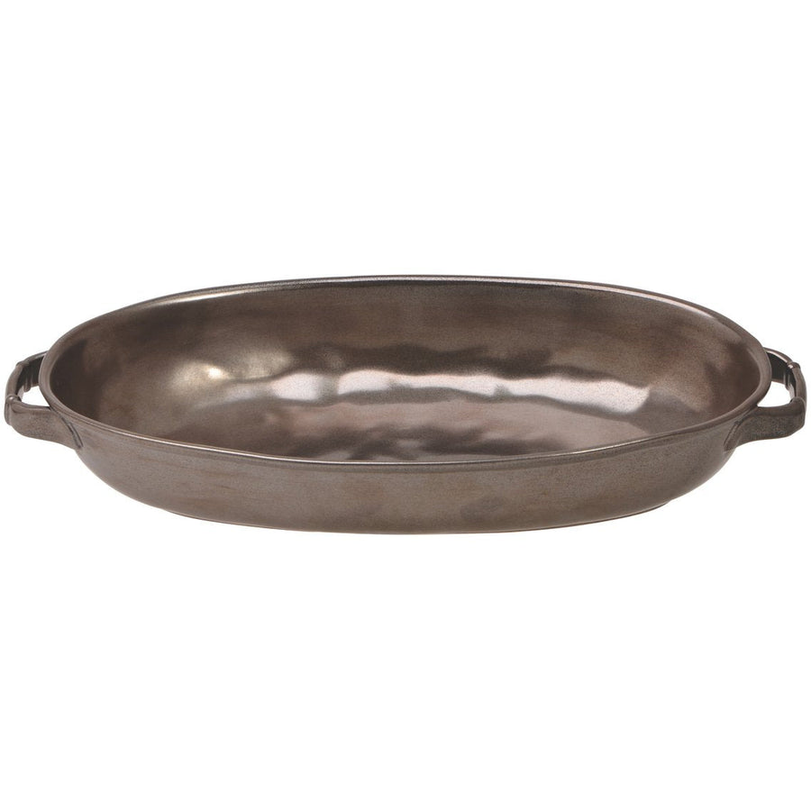 Juliska 12.5-inch 'Pewter Stoneware' Baker