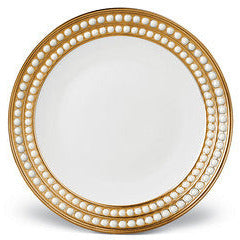 L'Objet Perlee Dessert Plate in Gold
