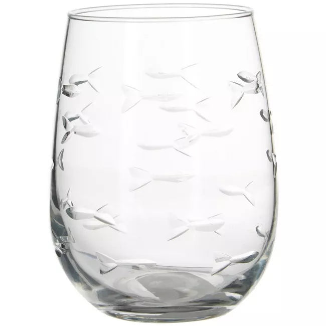 Rolf School of Fish Stemless White