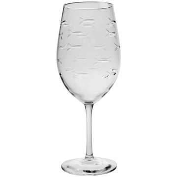 Rolf School of Fish Wine Glass