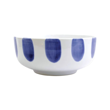Vietri Santorini Dot Large Serving Bowl