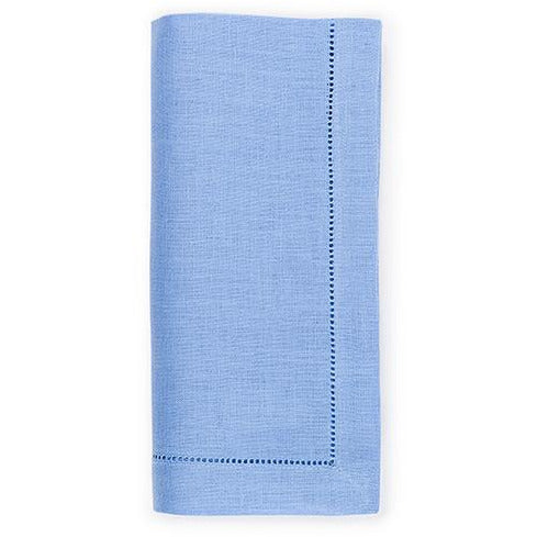 Sferra Bluebell Festival Linen Dinner Napkins Set of 4