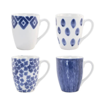 Vietri Santorini Assorted Mugs