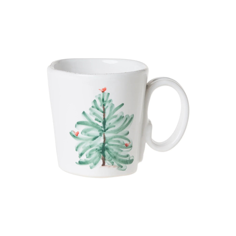 Vietri Christmas Lastra Ceramic Mug